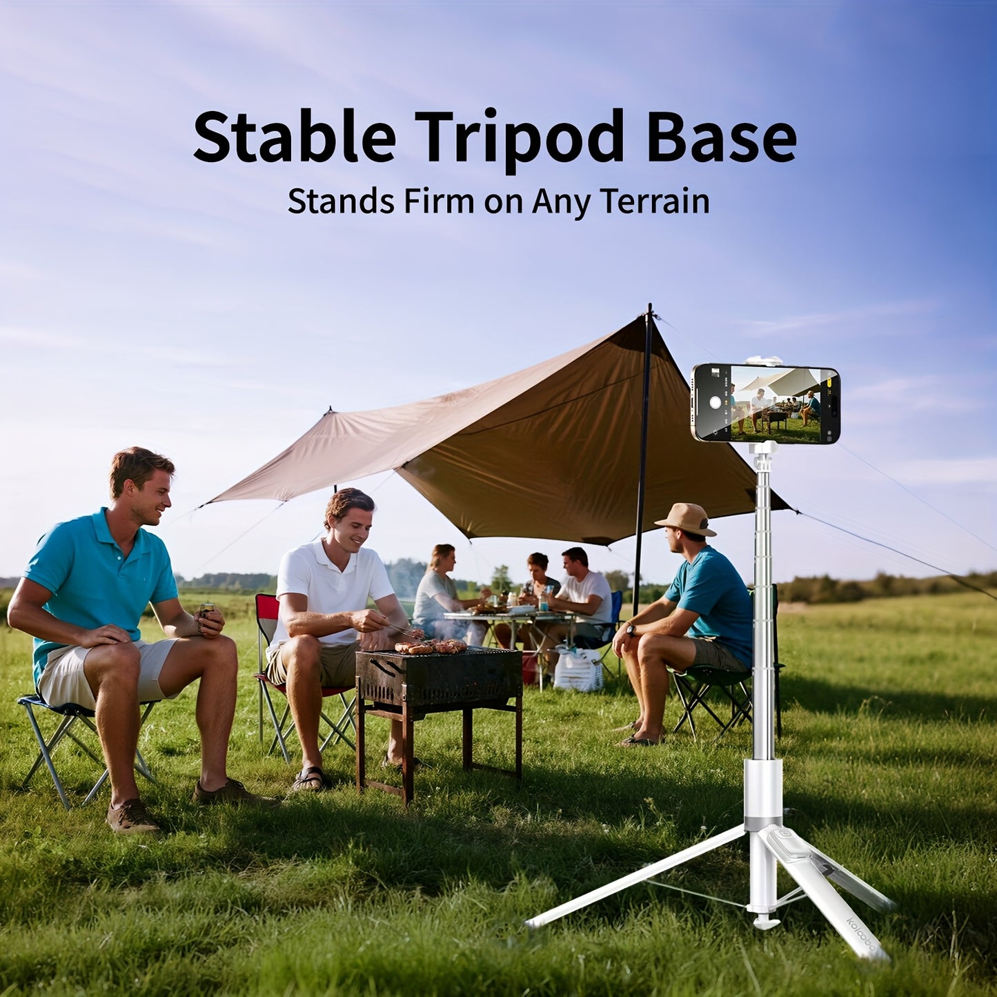 Auto Open/Close Cell Phone Tripod Stand 70.87inch Phone Tripod, Selfie Stick Tripod with Remote, Tripod for Phone, Tripod Stand for Phone 360 Rotation, Portable Travel Tripod for YouTube TikTok Videos Live Streaming Photograp