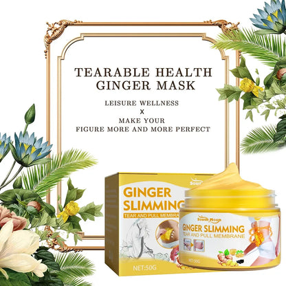 Ginger Full Body Slimming Cream Slimming Products Lose Weight Slender Belly Body Sculpting Slimming Fat Burning Beauty Health