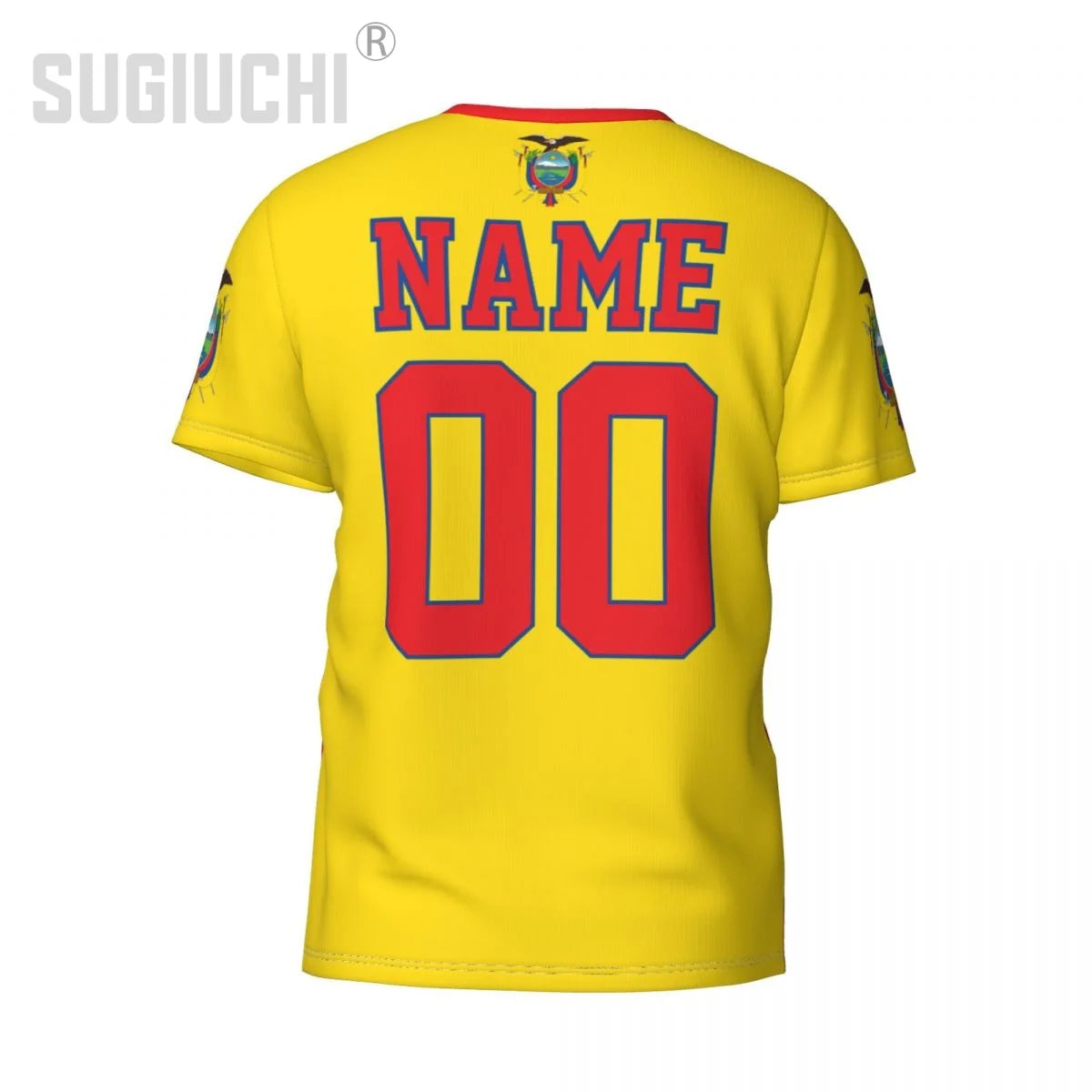 Custom Name Number Ecuador Flag Emblem 3D T-shirts Clothes For Men Women Tees jersey Soccer Football Fans Gift T shirt