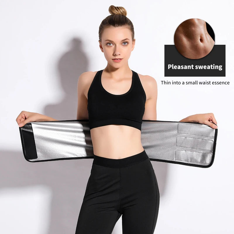 Sweating Belt, Sports, Fitness, Waist Protection Deep Squat Running Training