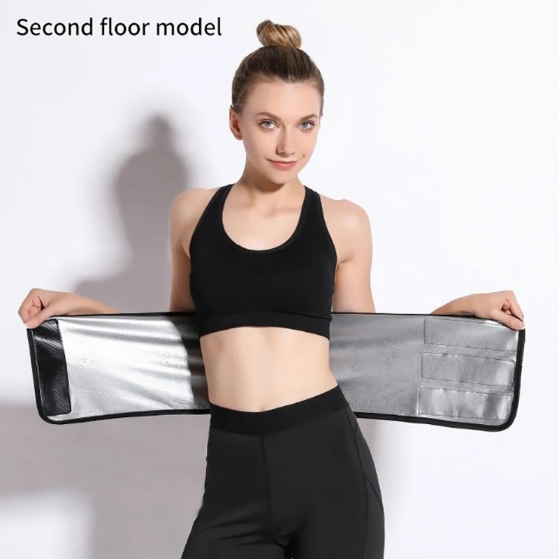 Sweating Belt, Sports, Fitness, Waist Protection Deep Squat Running Training