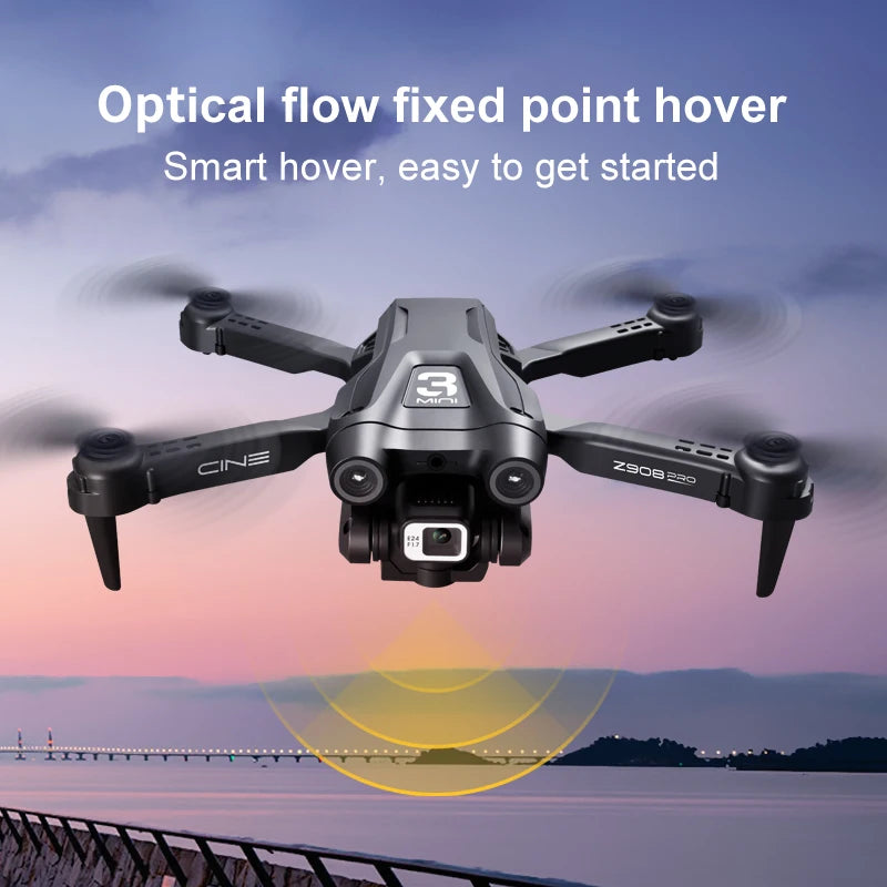 Z908 Pro Drone 2.4G WIFI Mini Drones 4K Professional Obstacle Avoidance Helicopter Remote Control Quadcopter RC Drone Toy Gift