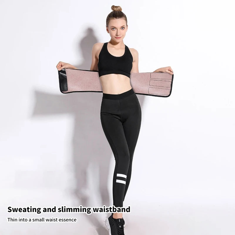 Sweating Belt, Sports, Fitness, Waist Protection Deep Squat Running Training