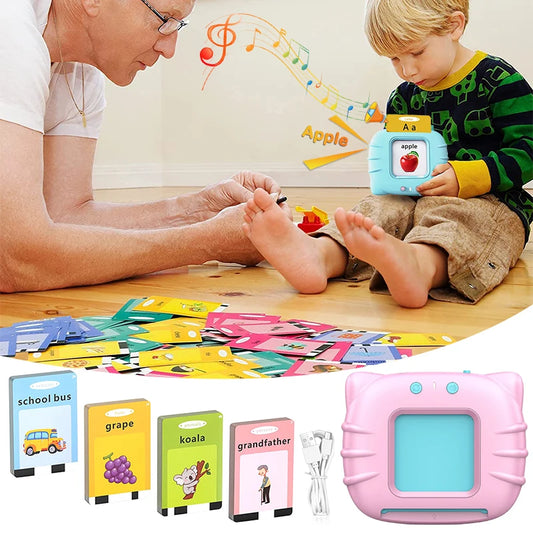 Talking Flash Cards for Toddlers 224 Sight Words Flash Cards Kids English Language Electronic Book Kids Educational Learning Toy