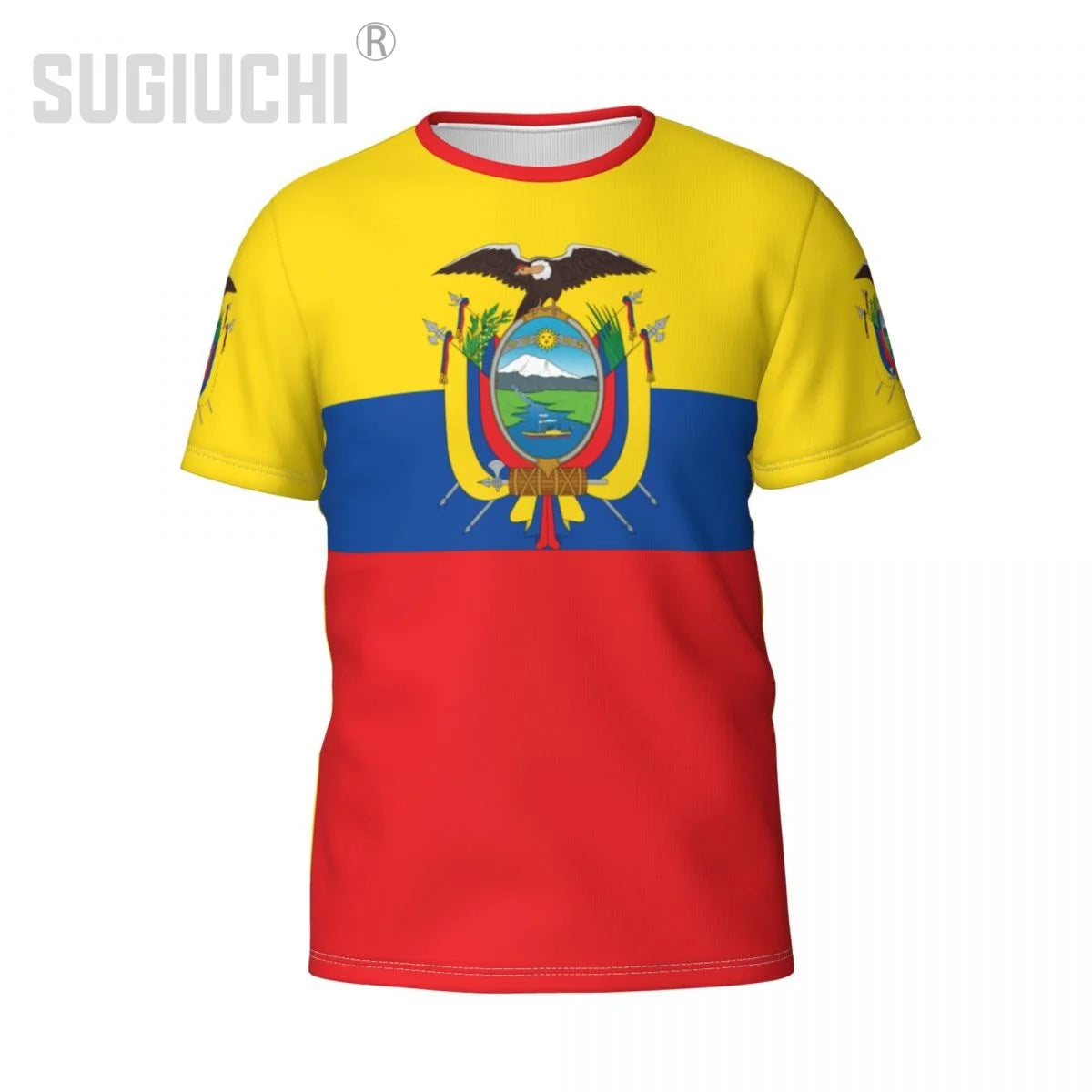 Custom Name Number Ecuador Flag Emblem 3D T-shirts Clothes For Men Women Tees jersey Soccer Football Fans Gift T shirt