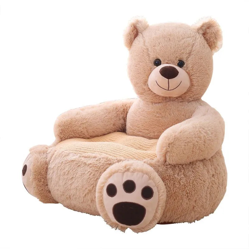 FULLOVE Teddy Bear Panda Cartoon Sofa Cartoon Toy Lazy Man Cute Duck Unicorn Small Sofa Seat Baby Bassinet Chaise Bebe Newborn