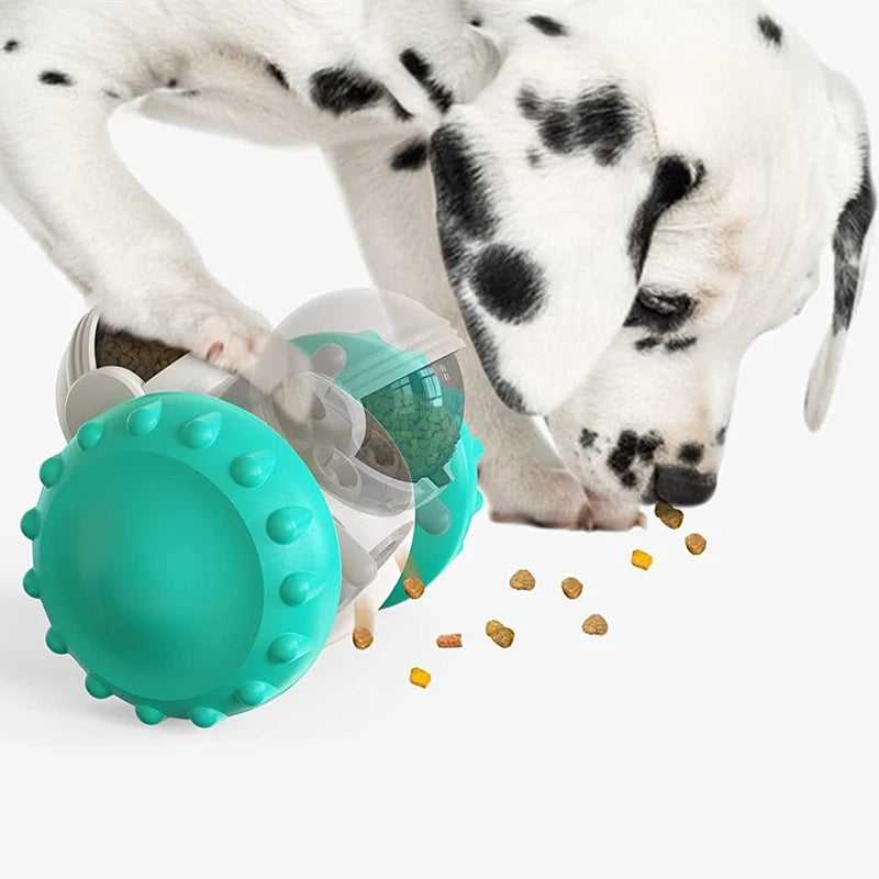 Pet Food Interactive Tumbler Dog Puzzle Toys Slow Feeder Funny Toy Food Treat Dispenser for Pet Dogs Cats Training Dog Supplies