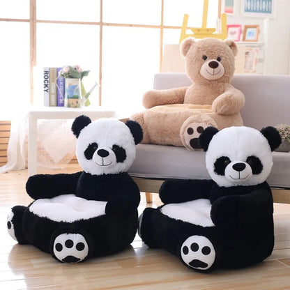 FULLOVE Teddy Bear Panda Cartoon Sofa Cartoon Toy Lazy Man Cute Duck Unicorn Small Sofa Seat Baby Bassinet Chaise Bebe Newborn