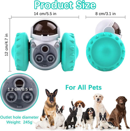 Pet Food Interactive Tumbler Dog Puzzle Toys Slow Feeder Funny Toy Food Treat Dispenser for Pet Dogs Cats Training Dog Supplies