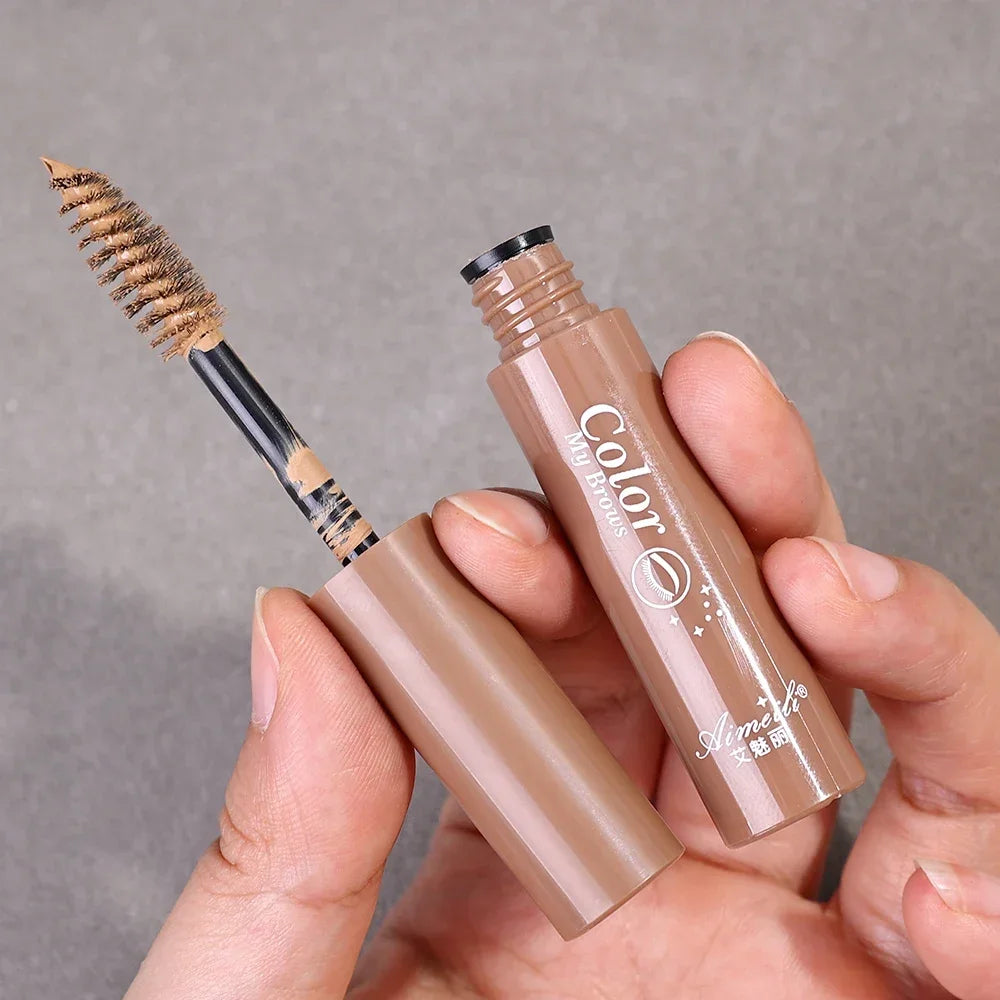 Waterproof Natural Liquid Dyeing Eyebrow Cream Long Lasting Black Brown Tint Eyebrow Beauty Mascara Eyebrows Makeup Cosmetics