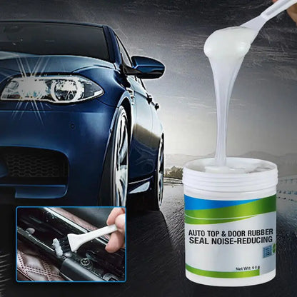 50g Car Sunroof Track Lubricating Grease Door Abnormal Noise Antirust Oil White Mechanical Maintenance Gear Oil Grease