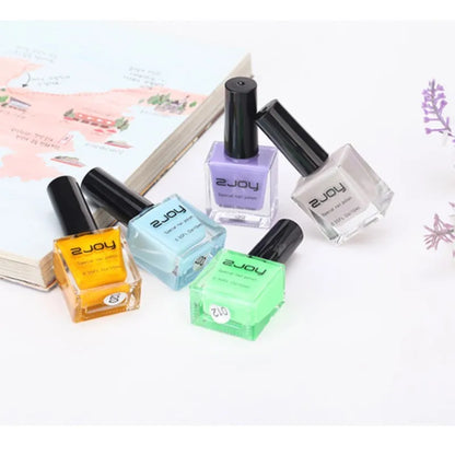 20 Colors (Stamping Nail Polish) - for stamping plates Nail Stamping Gel Polish Nail Print 1PC Stamping Nail Polishes Lacquer