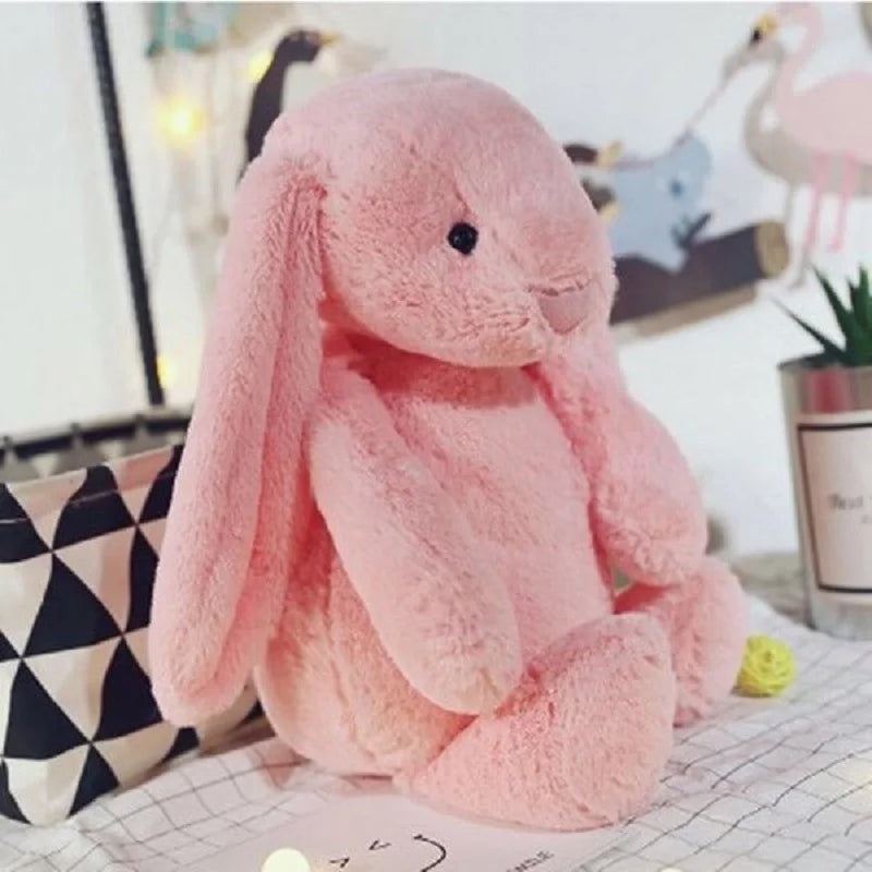 30/40cm Cute Plush Toy Stuffed Toy Rabbit Doll Babies Sleeping Companion Cute Plush Long Ear Rabbit Doll Children's Gift