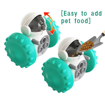 Pet Food Interactive Tumbler Dog Puzzle Toys Slow Feeder Funny Toy Food Treat Dispenser for Pet Dogs Cats Training Dog Supplies