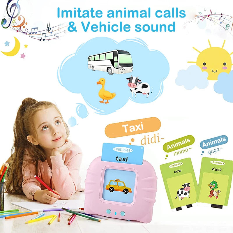 Talking Flash Cards for Toddlers 224 Sight Words Flash Cards Kids English Language Electronic Book Kids Educational Learning Toy