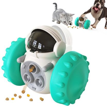 Pet Food Interactive Tumbler Dog Puzzle Toys Slow Feeder Funny Toy Food Treat Dispenser for Pet Dogs Cats Training Dog Supplies