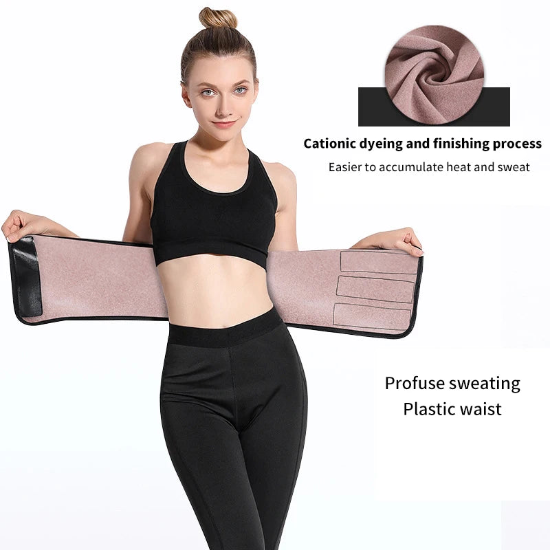 Sweating Belt, Sports, Fitness, Waist Protection Deep Squat Running Training